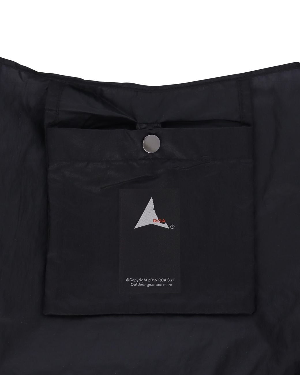 Roa Black Laki Packable Knot Bag Hard Goods