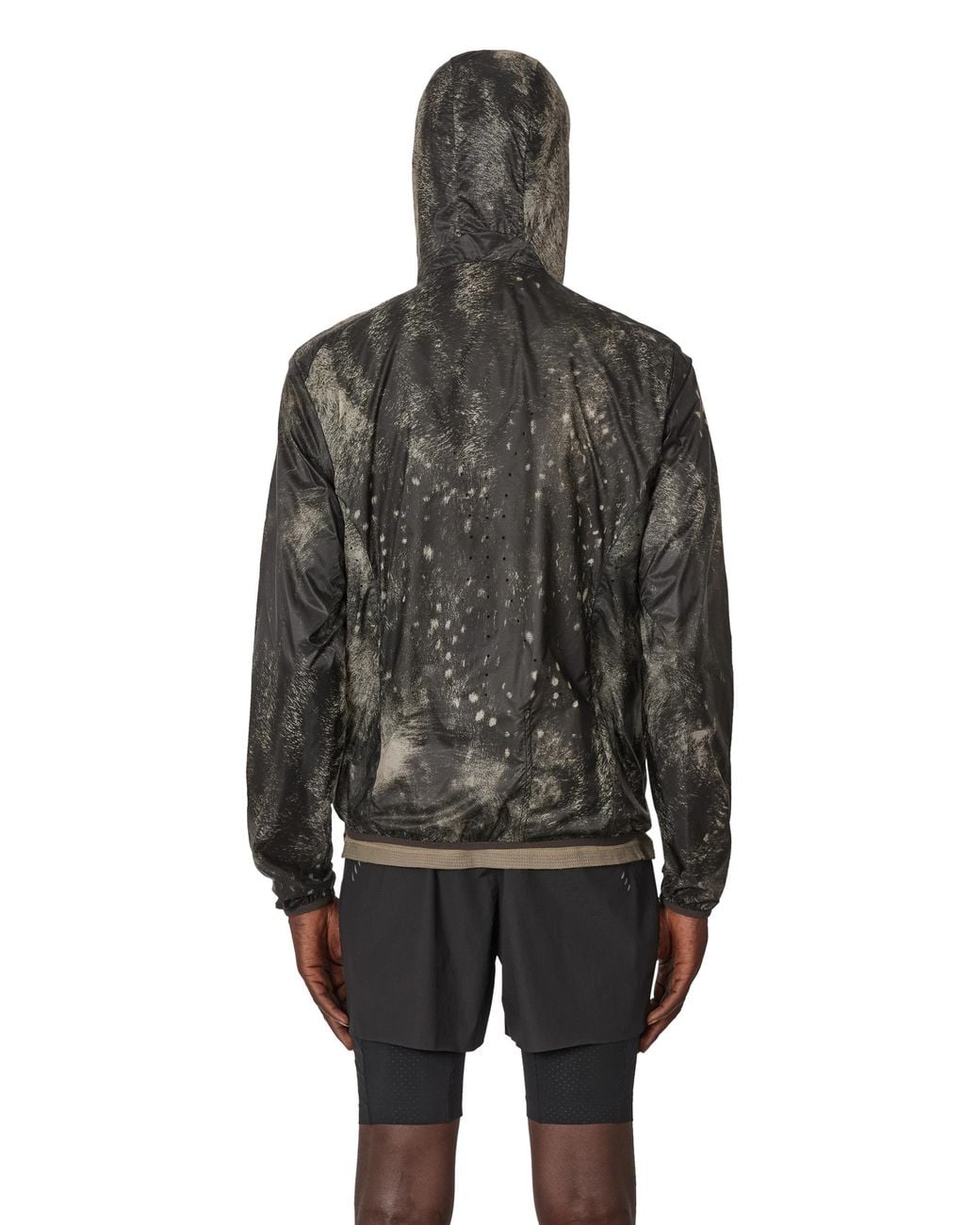 Roa Black Hue Packable Wind Jacket Jackets