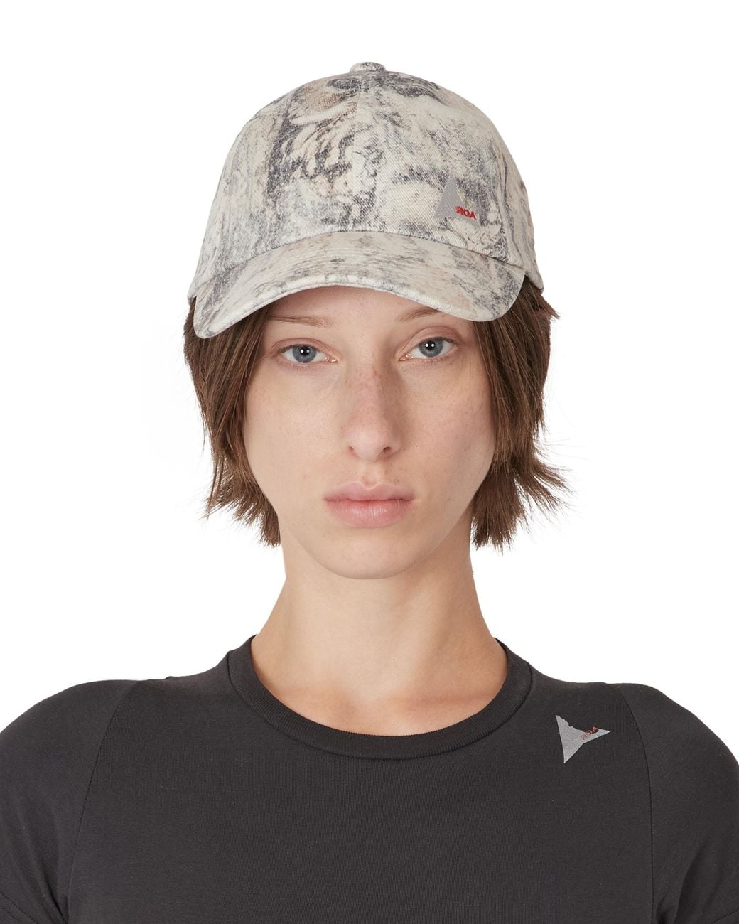 Roa White X Wrangler Denim 6 Panel Cap Hats