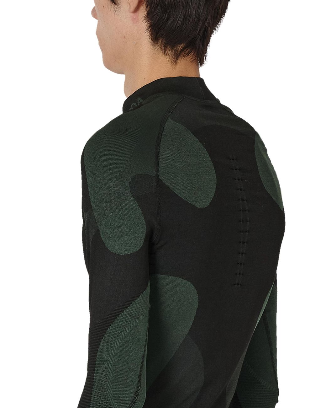 Roa Black Daze Compression Seamless Long Sleeve Tops for men
