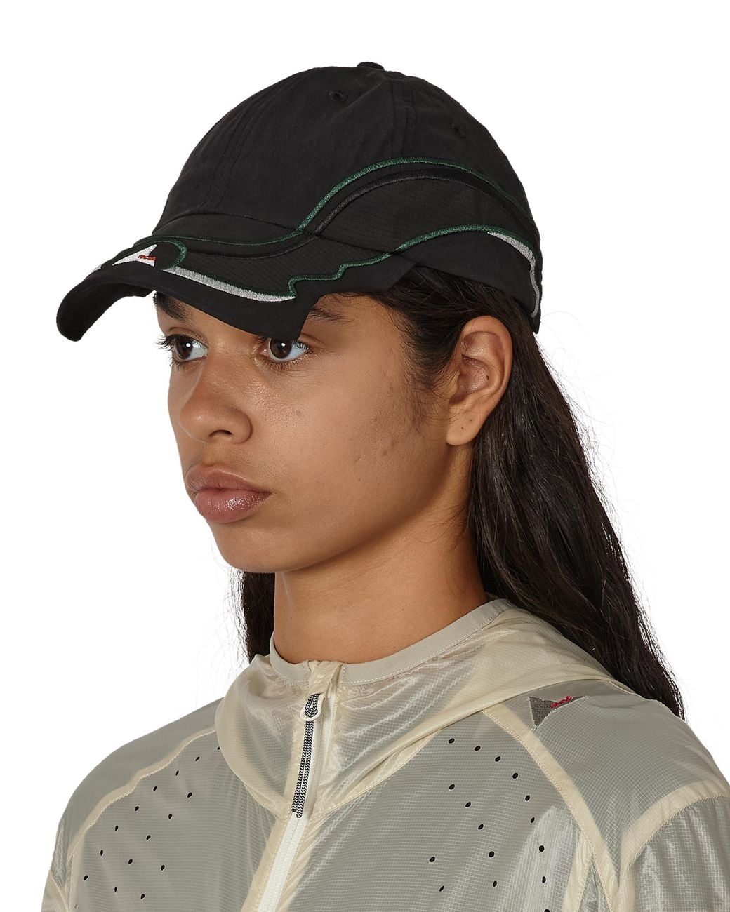 Roa Black Pursuit 6 Panel Cap Soft Goods