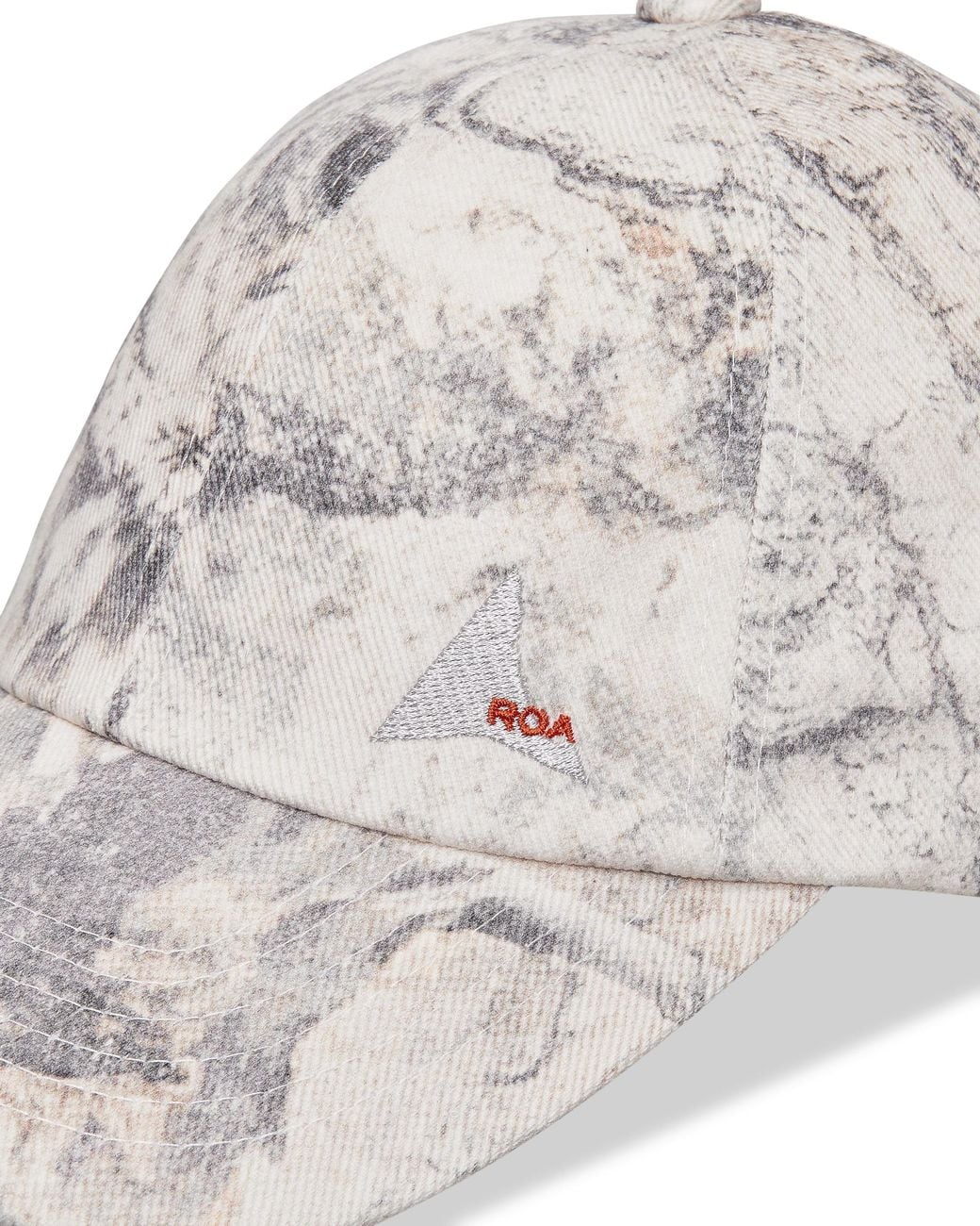 Roa White X Wrangler Denim 6 Panel Cap Hats