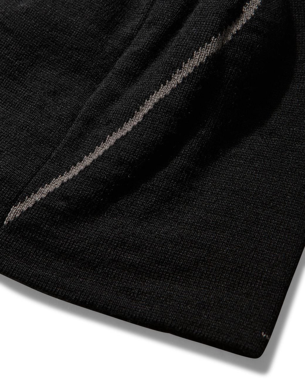 Roa Black Logo Wool Beanie Hats