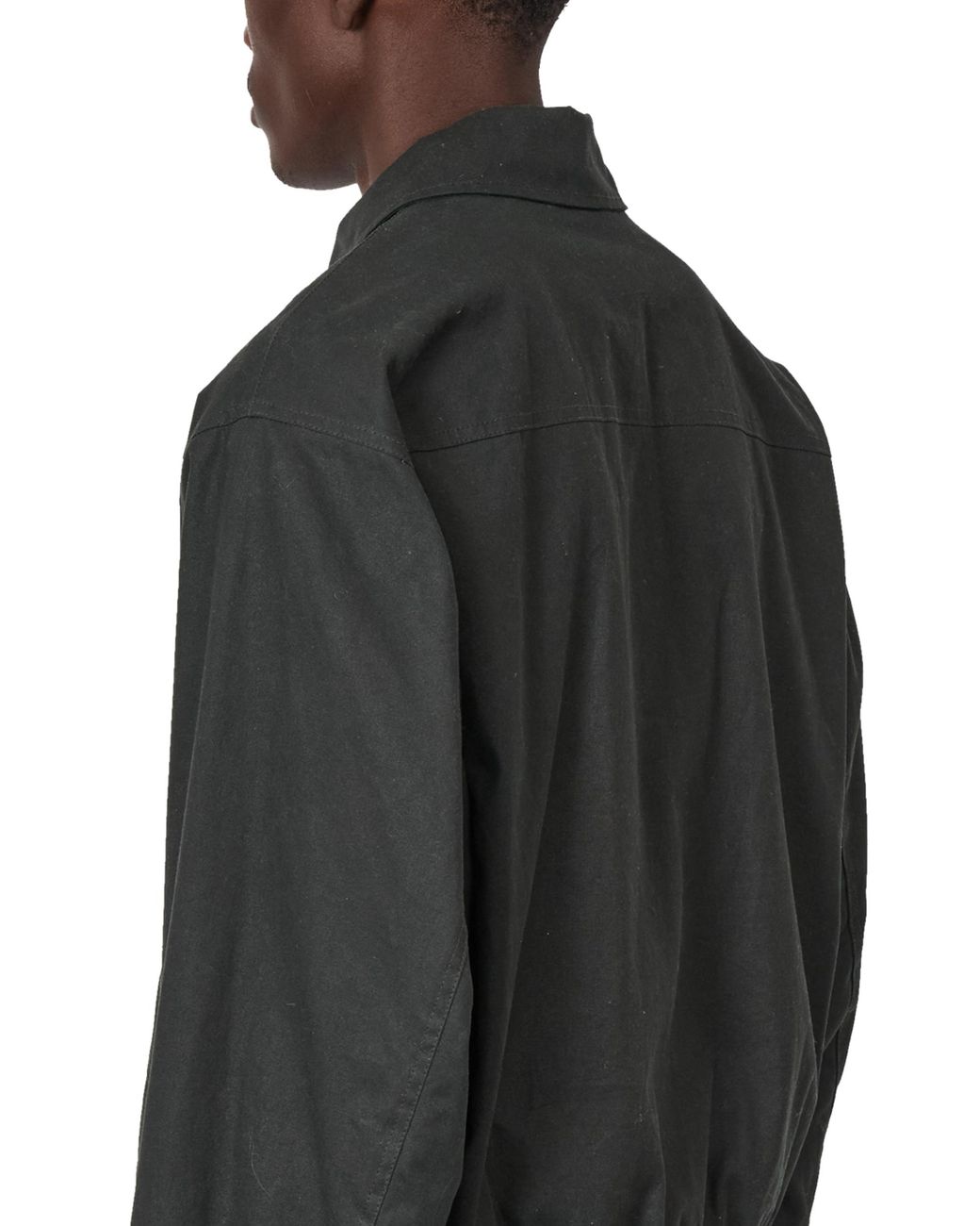 Roa Black Pilot Waxed Canvas Jacket Jackets for men