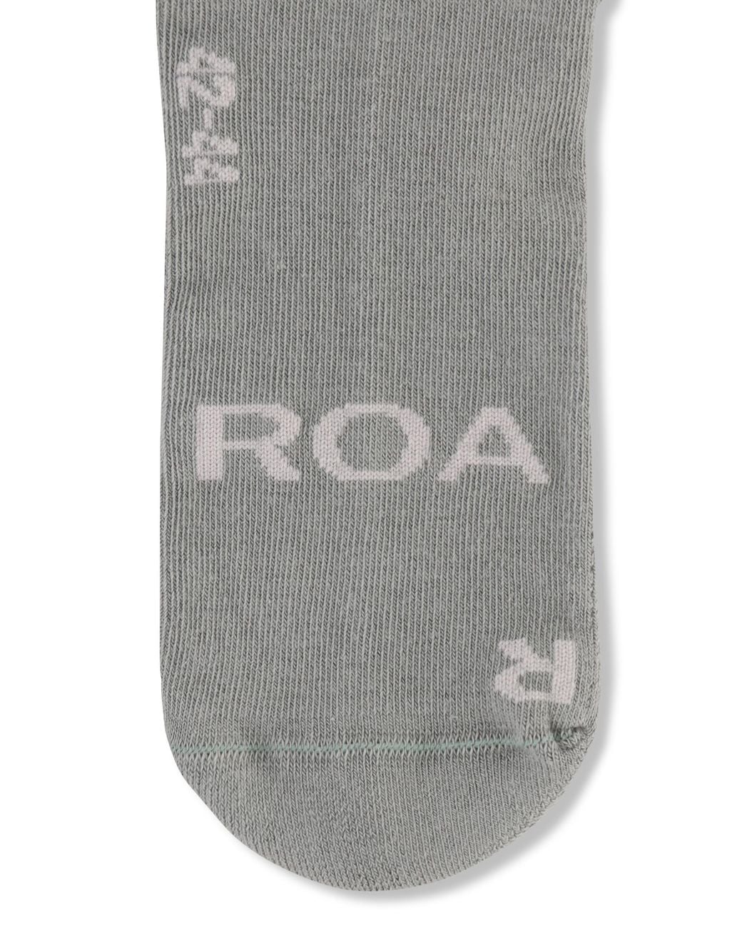Roa Gray Logo Biofil Socks Underwear