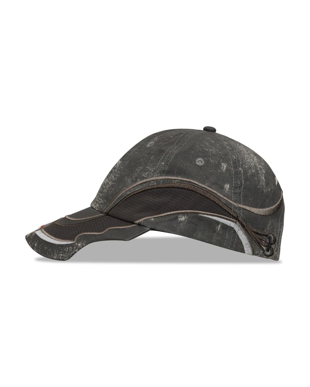 Roa Black Pursuit 6 Panel Cap Soft Goods