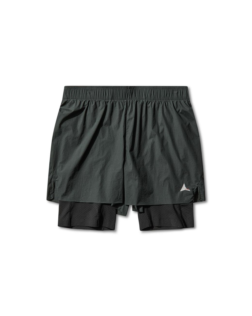 Roa Gray Helder 5 Inch 2-In-1 Running Shorts Bottoms for men