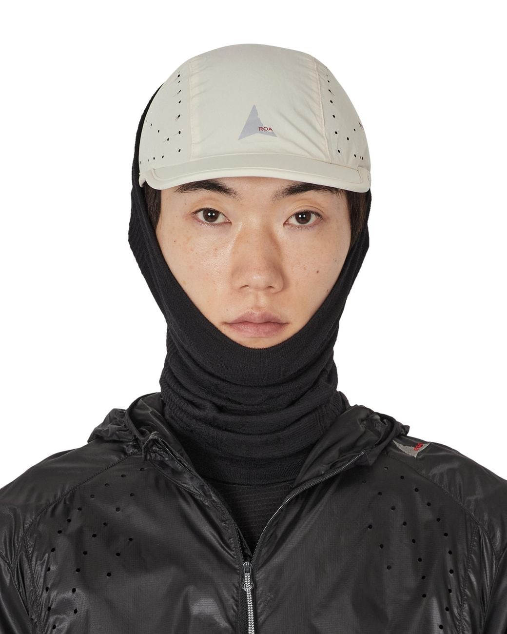 Roa Black Golm Merino 3D Seamless Neckwarmer Soft Goods