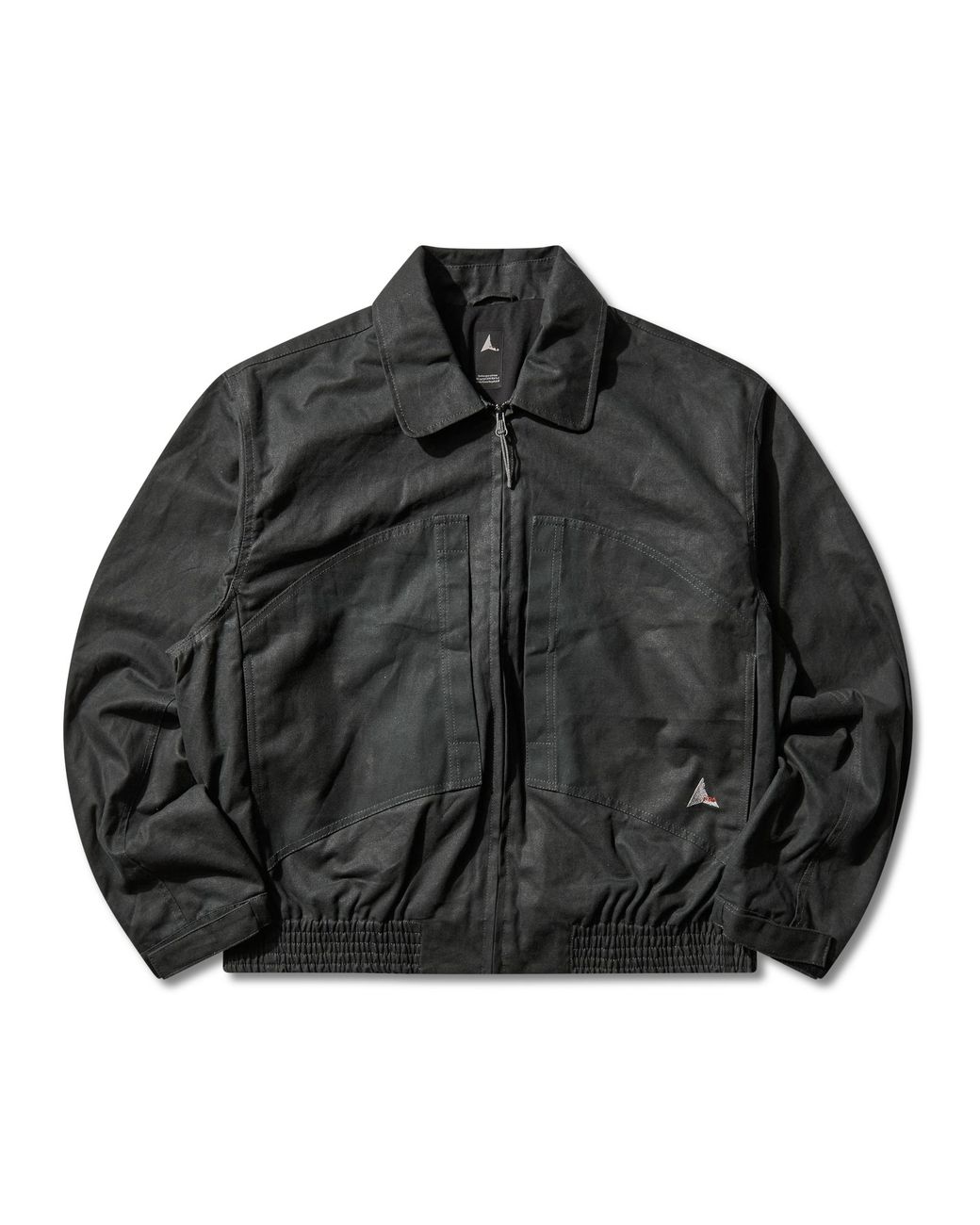 Roa Black Pilot Waxed Canvas Jacket Jackets for men