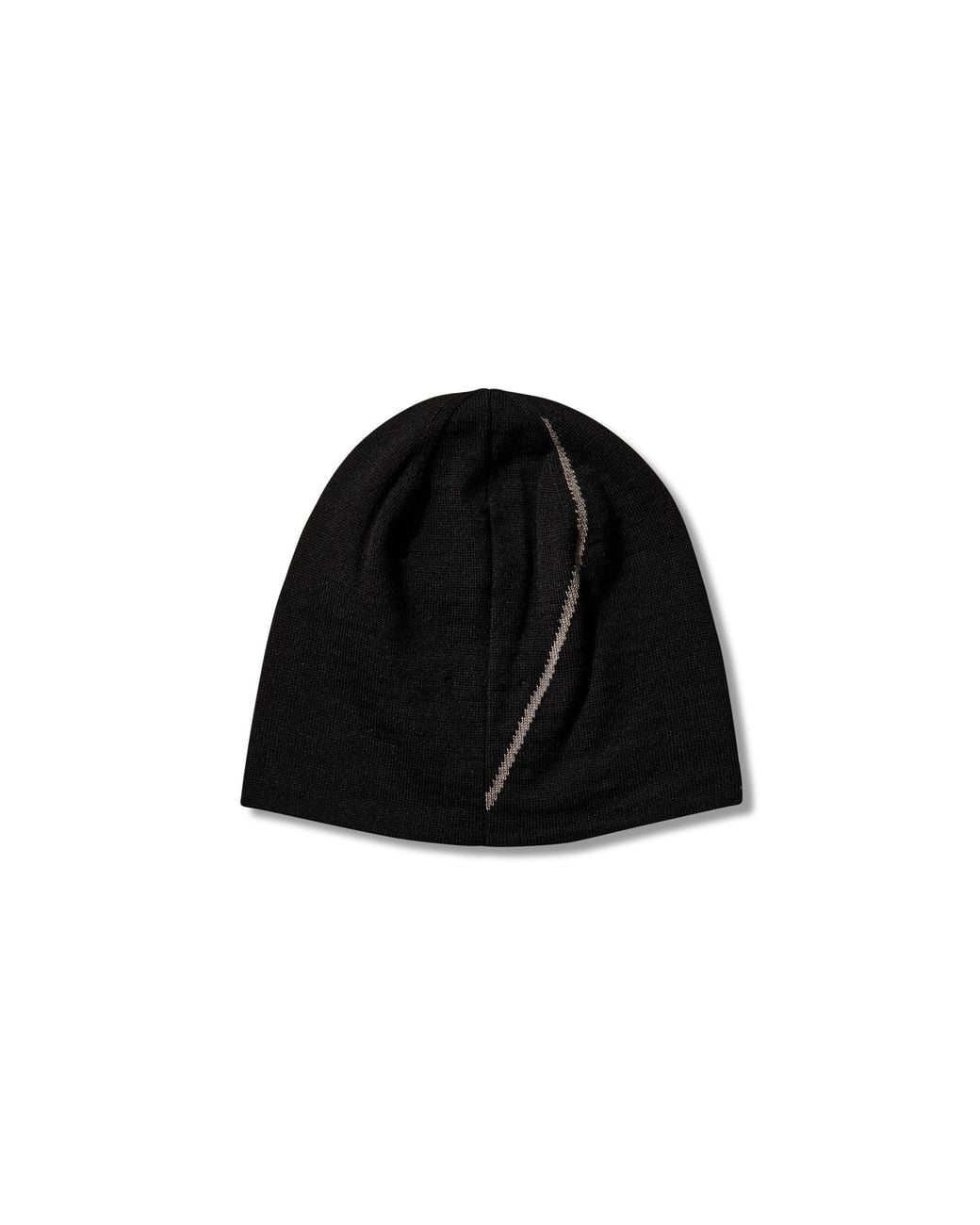 Roa Black Logo Wool Beanie Hats