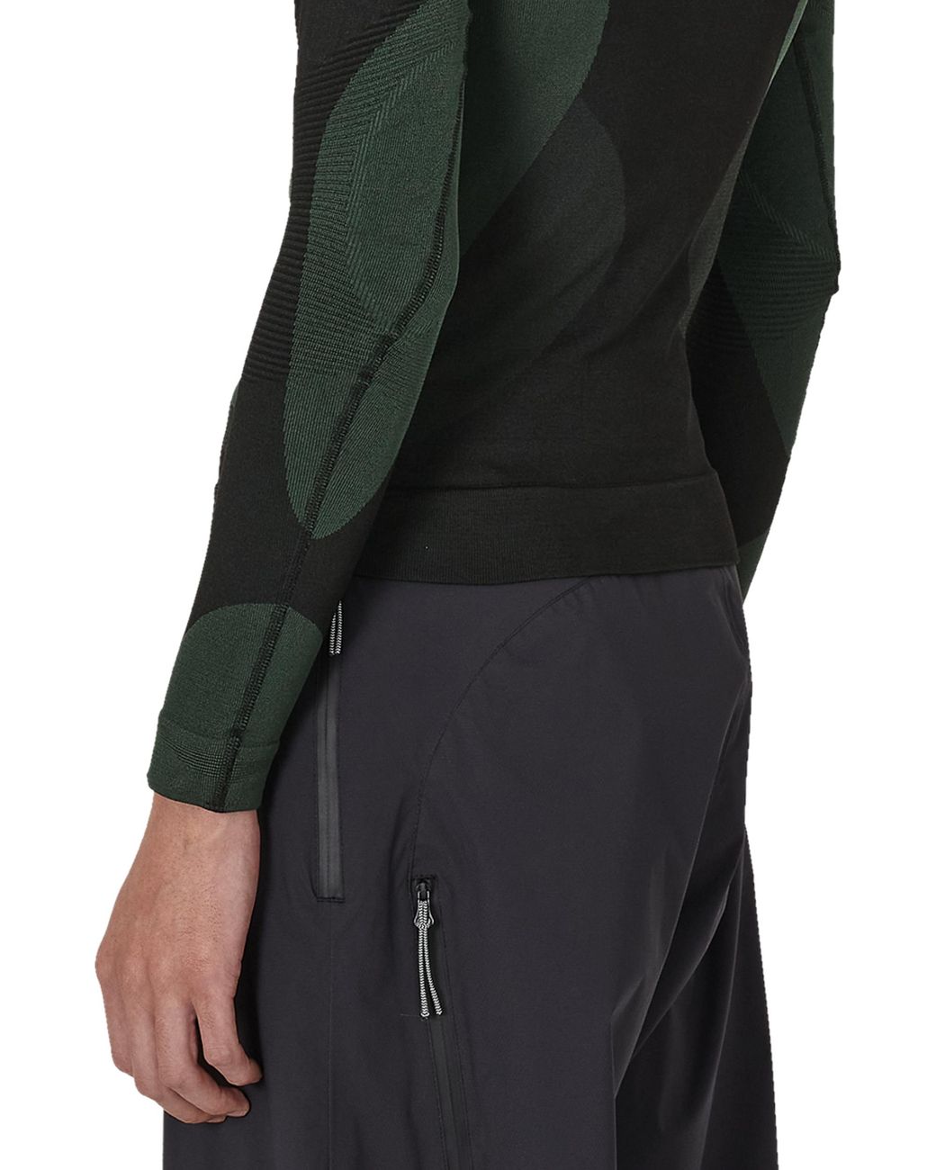 Roa Black Daze Compression Seamless Long Sleeve Tops for men