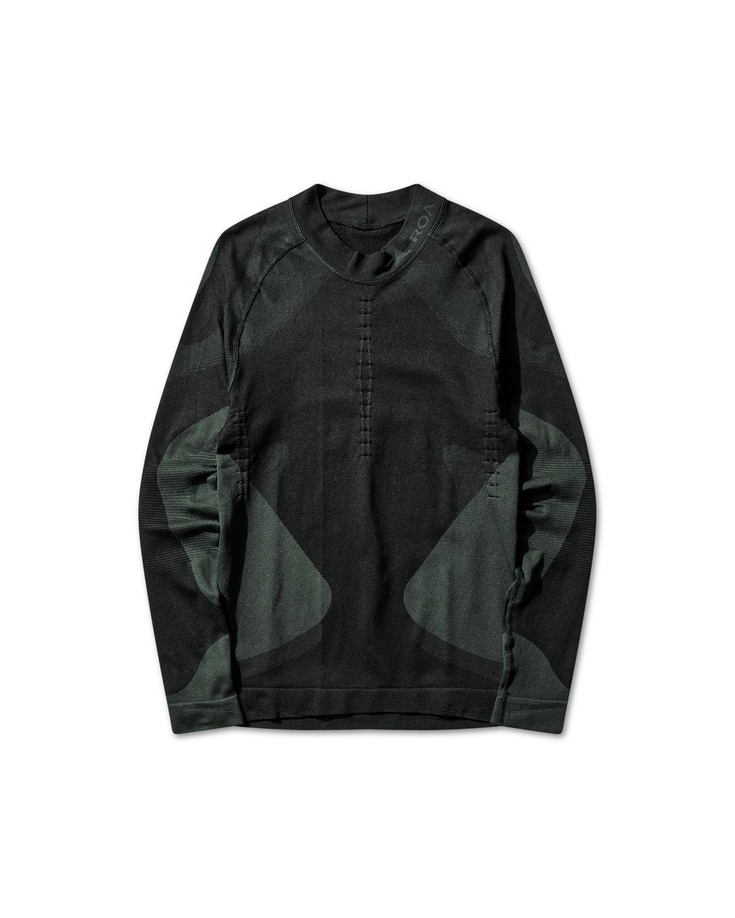 Roa Black Daze Compression Seamless Long Sleeve Tops for men