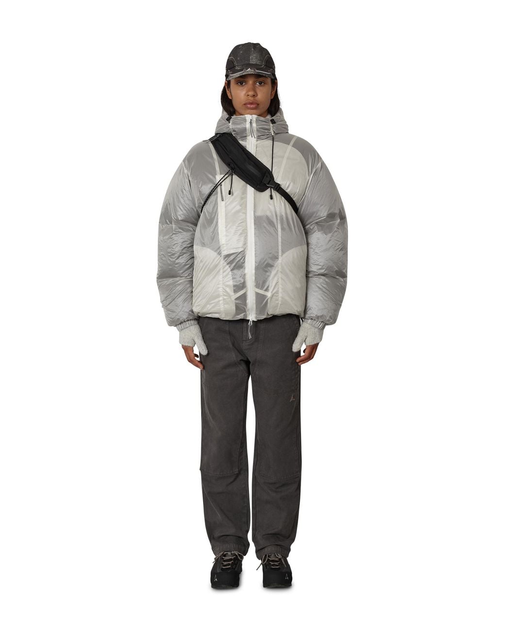Roa Gray Smooth 800 Fill Power Down Jacket Jackets