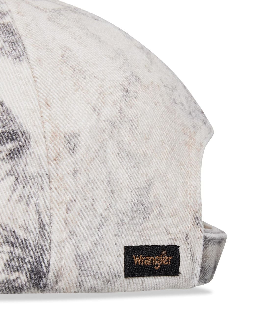 Roa White X Wrangler Denim 6 Panel Cap Hats