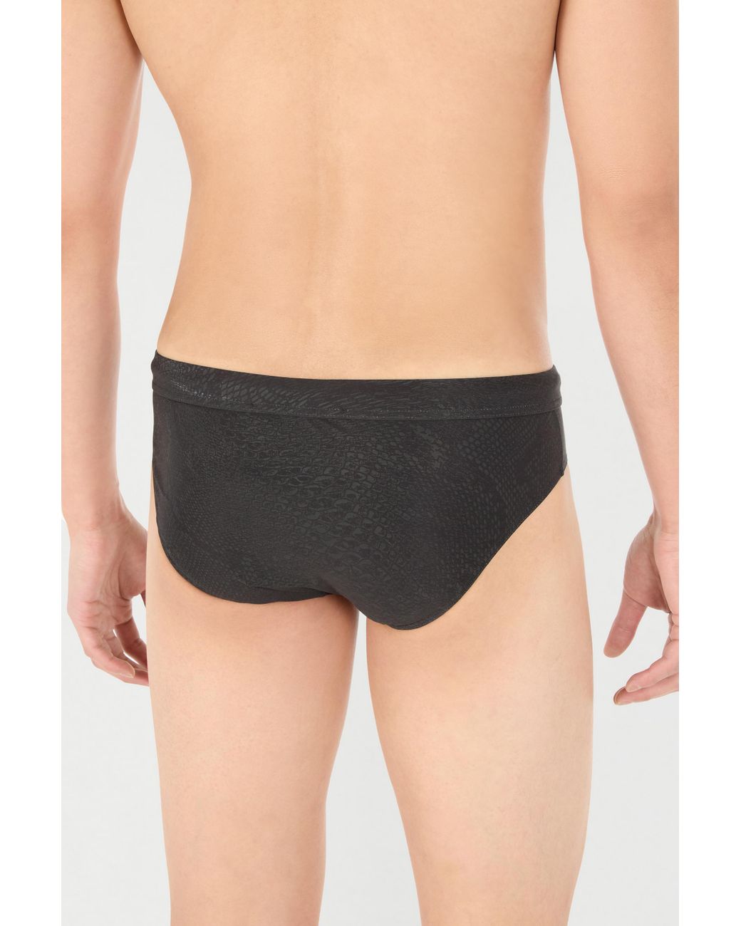 Badeslip Mit Print Python Roberto Cavalli de hombre de color Black