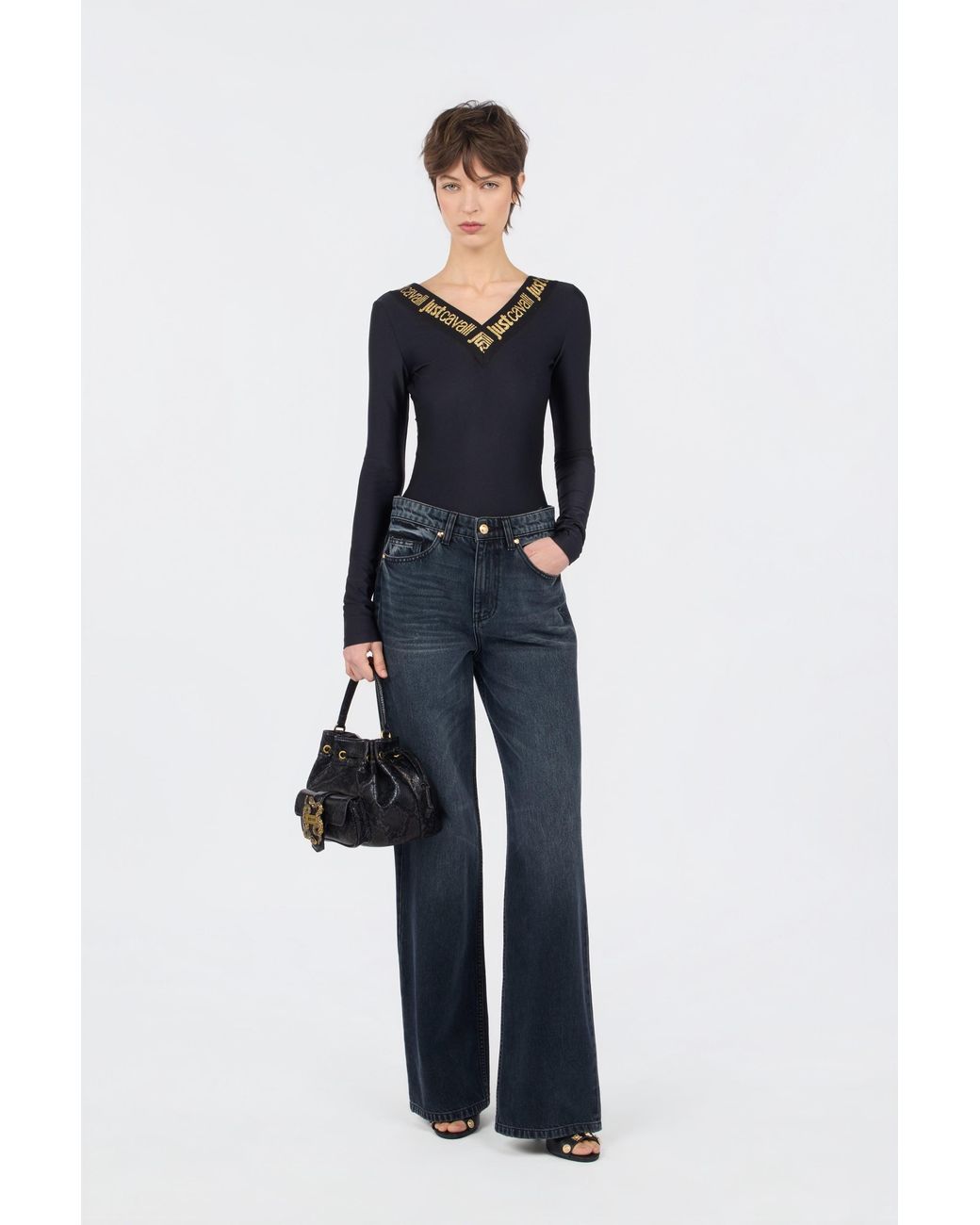 Roberto Cavalli Blue Denim Jeans