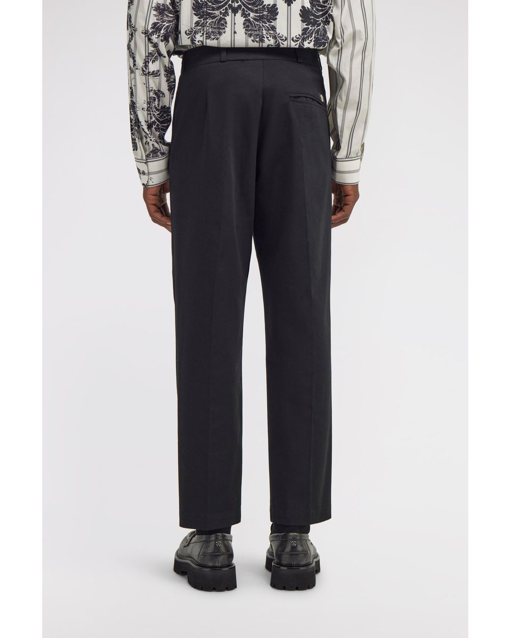 Roberto Cavalli Blue Pants With Fang Detail for men