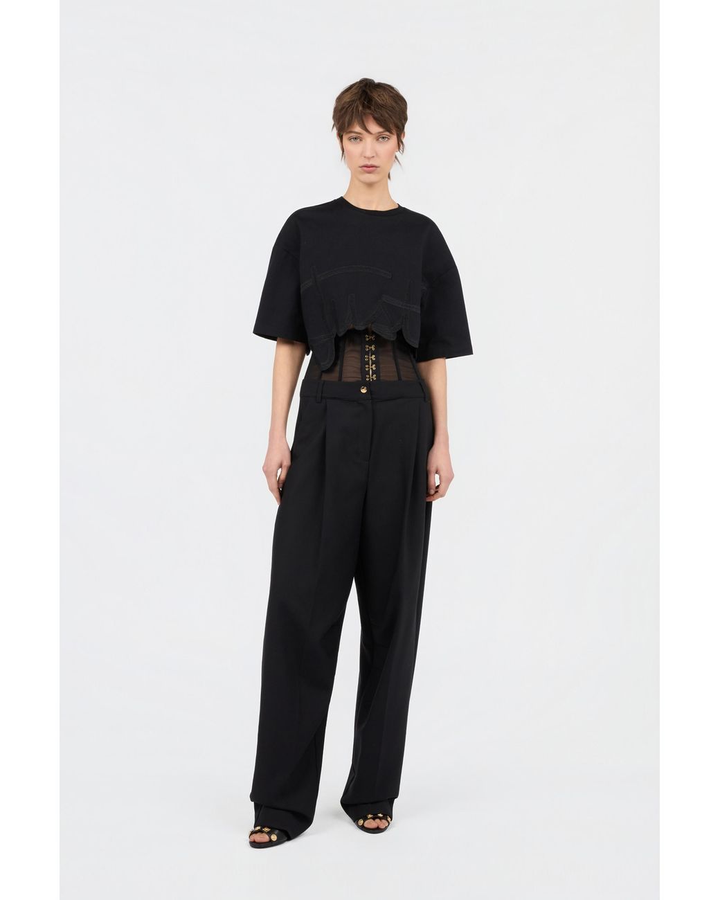 Roberto Cavalli Black T-Shirt