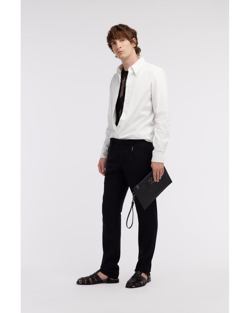 Roberto Cavalli White Classic Rc Shirt for men