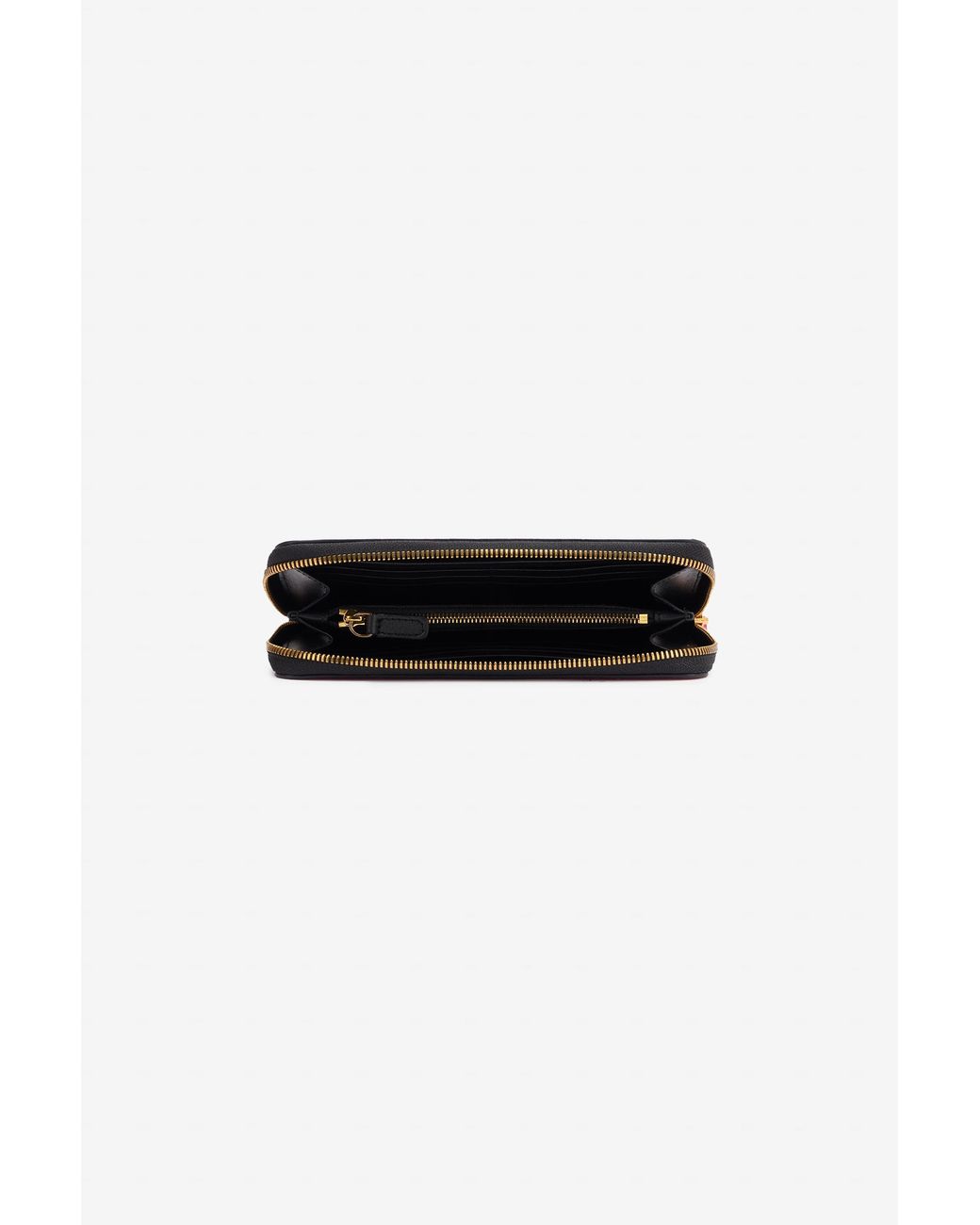 Roberto Cavalli Multicolor Zip-Around Wallet With Snake Print