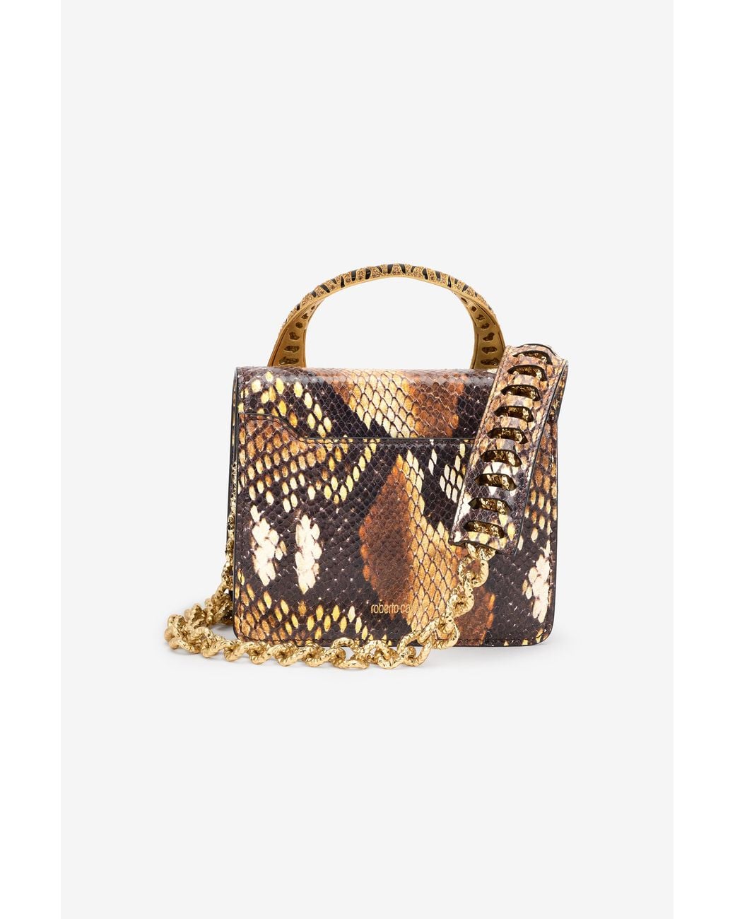 Medium Roar Bag Roberto Cavalli de color Multicolor