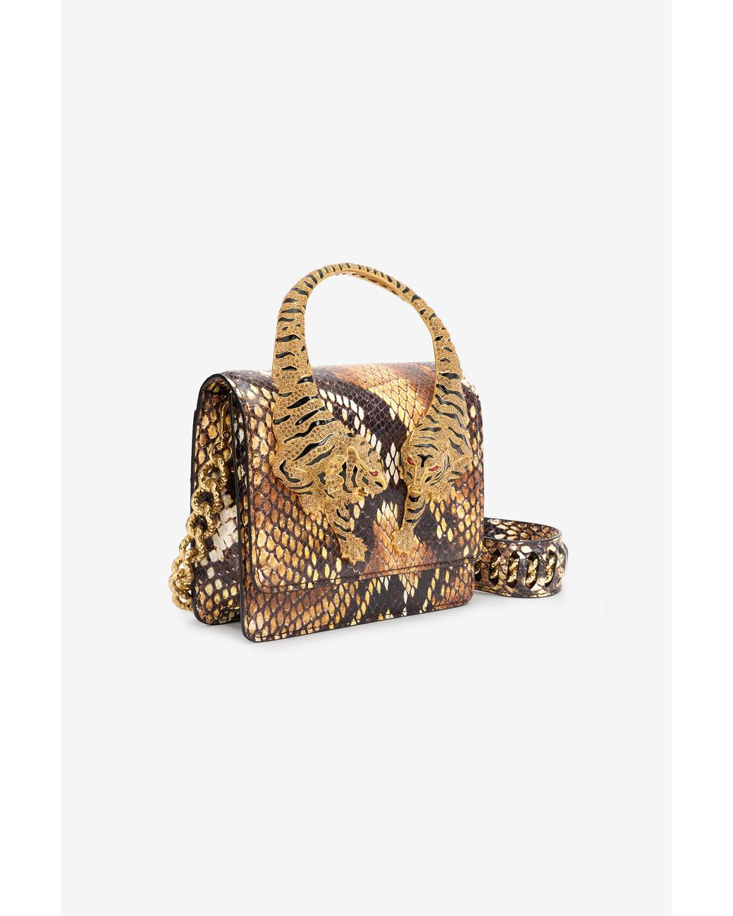 Medium Roar Bag Roberto Cavalli de color Multicolor