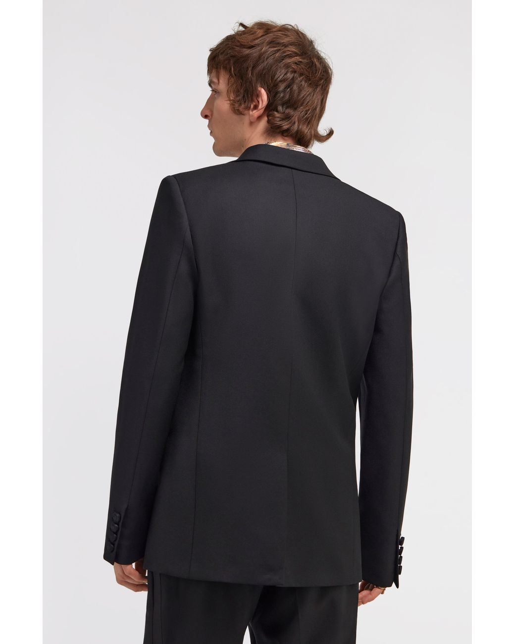 Roberto Cavalli Black Single Breasted Jacket for men