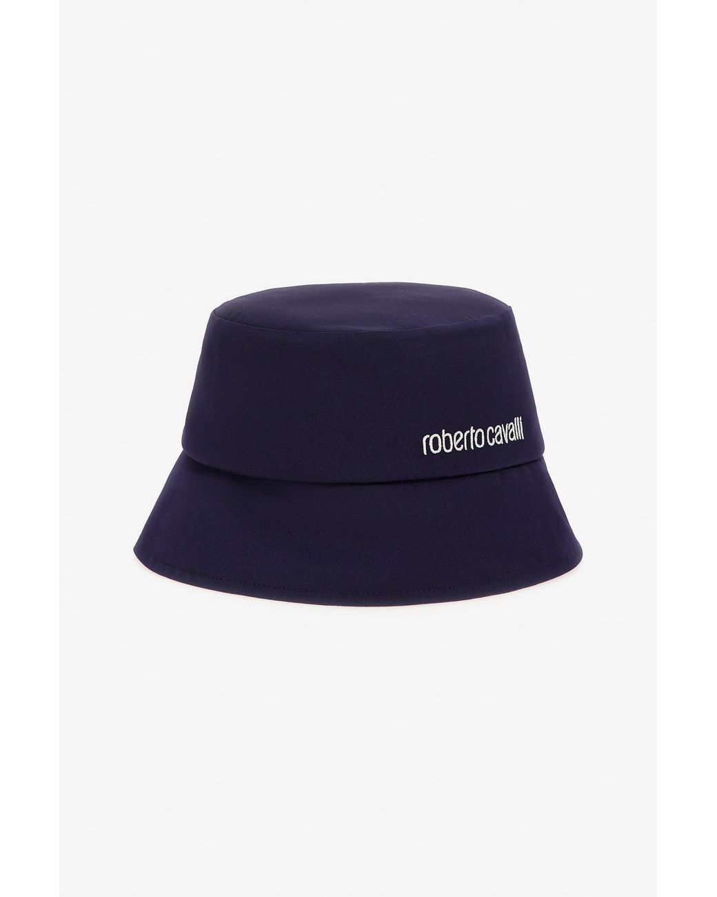 Roberto Cavalli Blue Cap With Logo