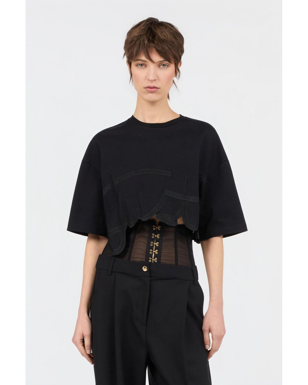 Roberto Cavalli Black T-Shirt
