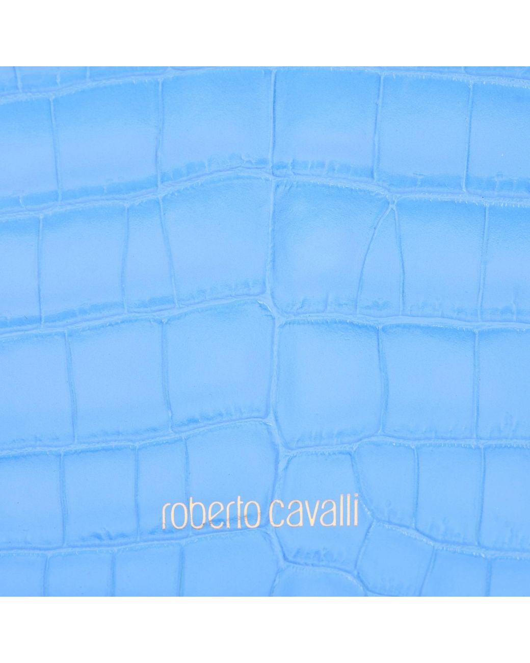 Roberto Cavalli Blue Medium Roar Bag