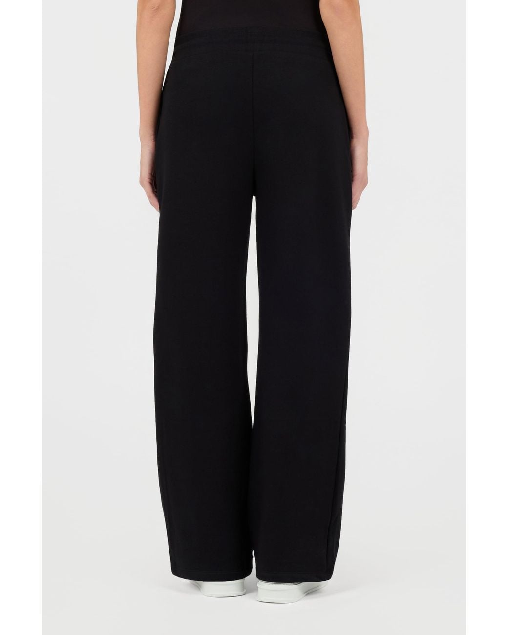 Roberto Cavalli Black Trousers Drawstring Waist