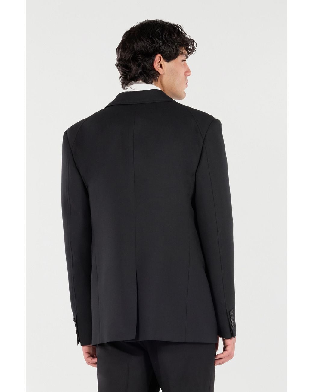 Roberto Cavalli Jacke Aus Schurwolle in Black für Herren