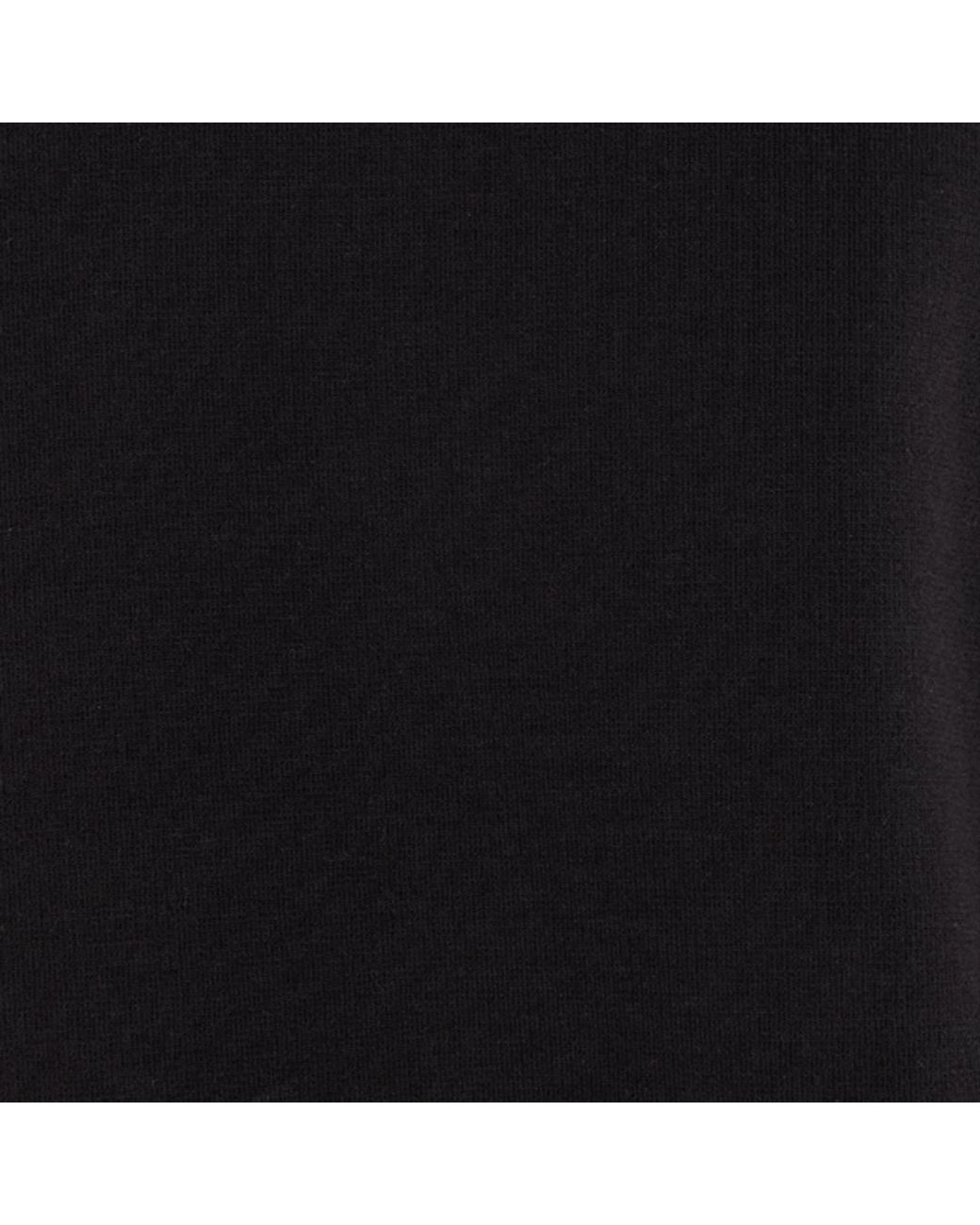 Roberto Cavalli Black T-Shirt With Embroidered Logo for men