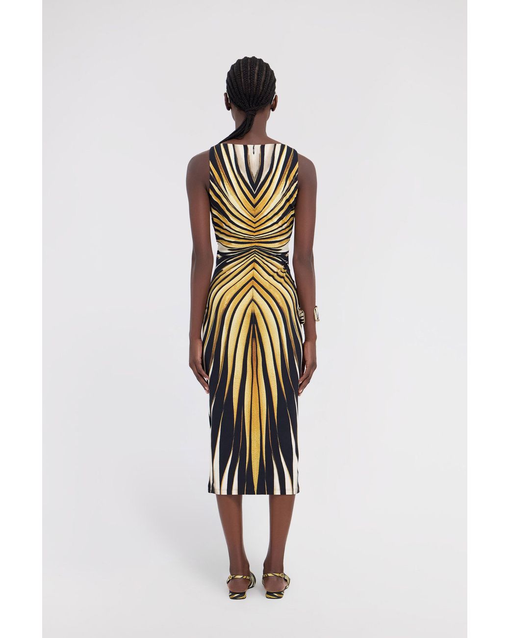 Roberto Cavalli Metallic Dresses