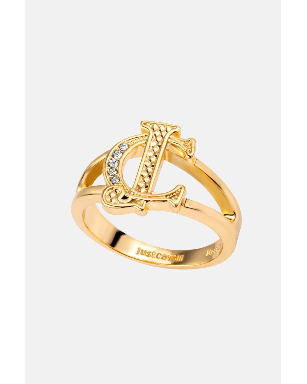 Roberto Cavalli White Just Cavalli Ring