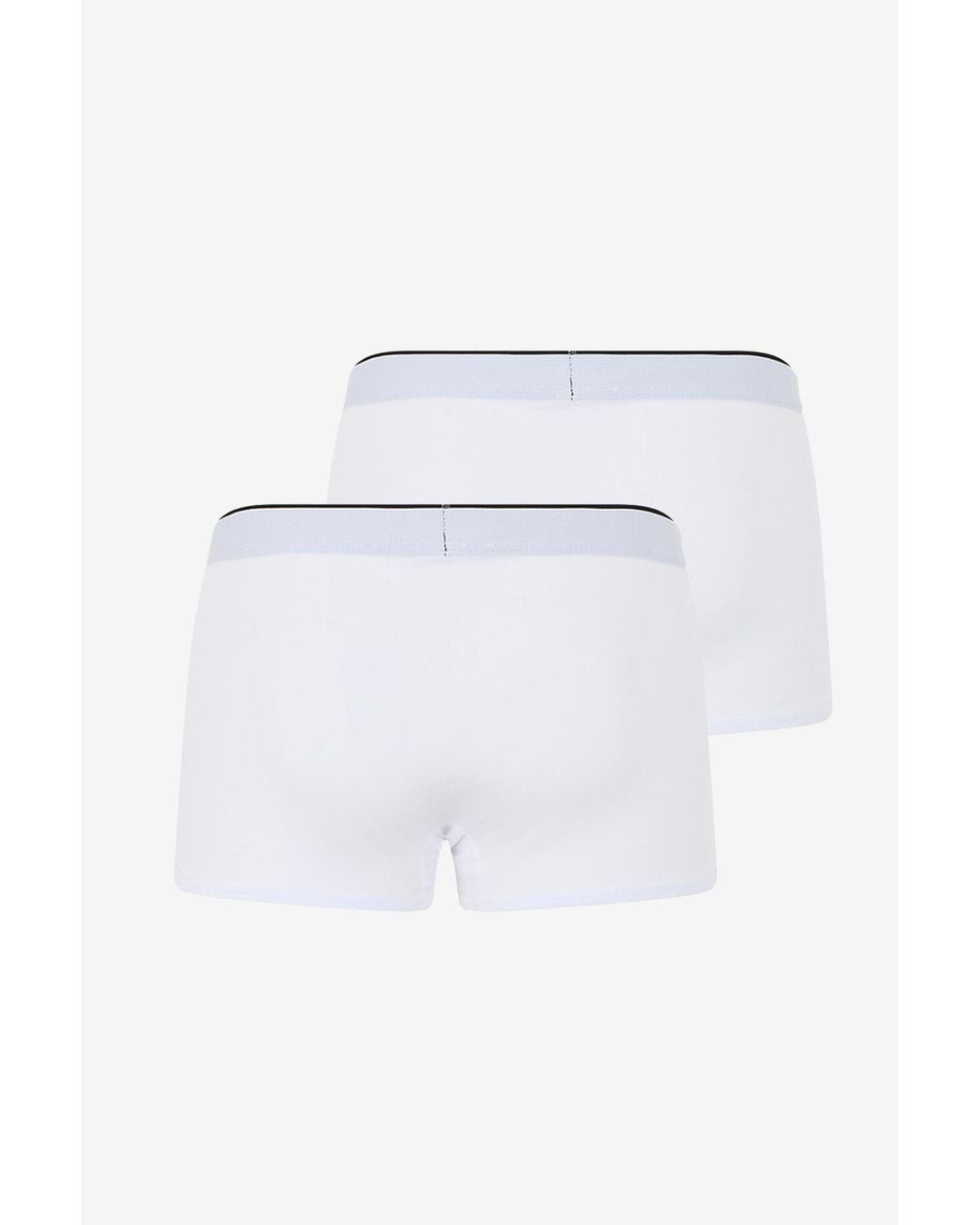 Roberto Cavalli White Cotton Boxers Bi-Pack for men