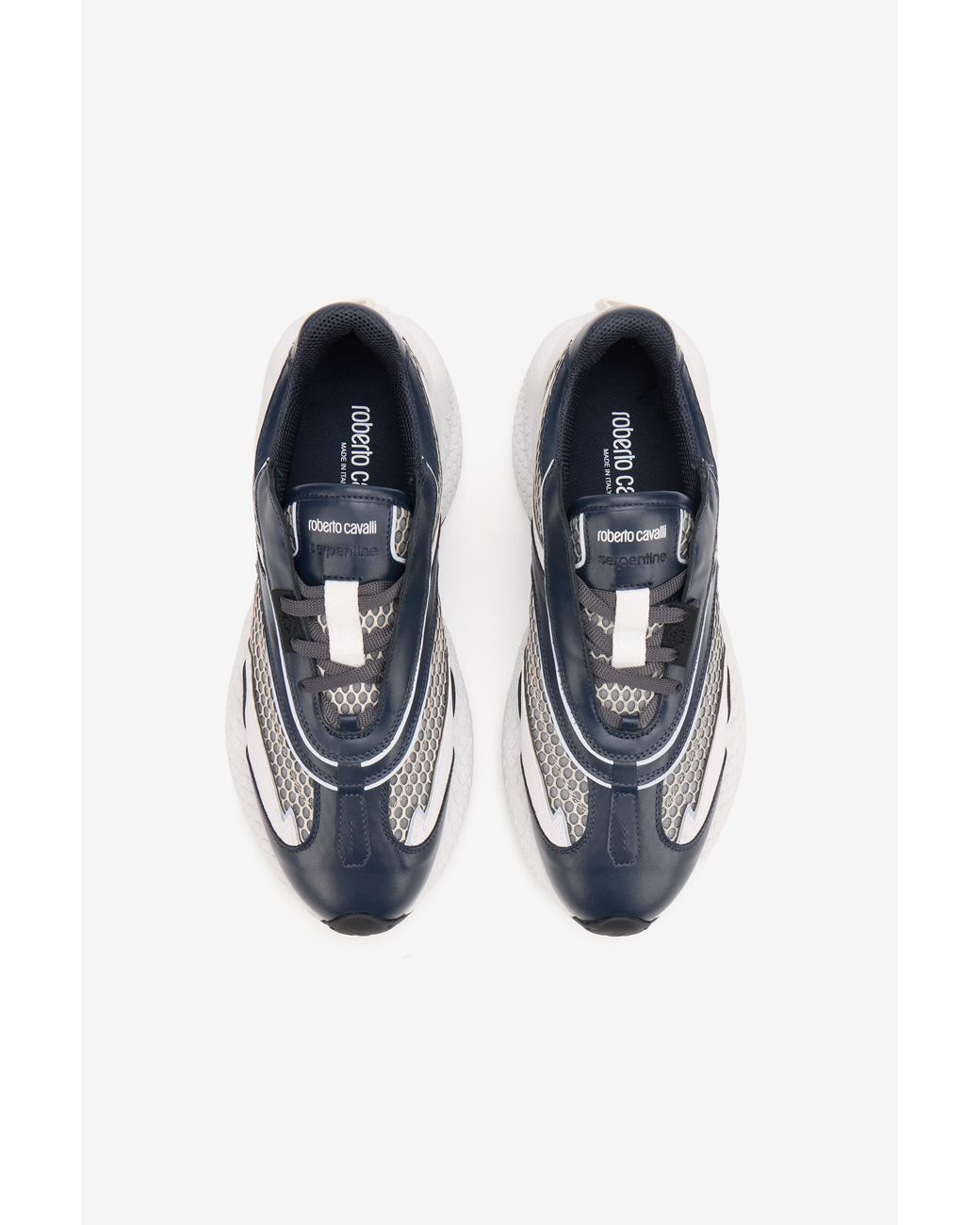 Roberto Cavalli Blue Chunky Sneaker for men
