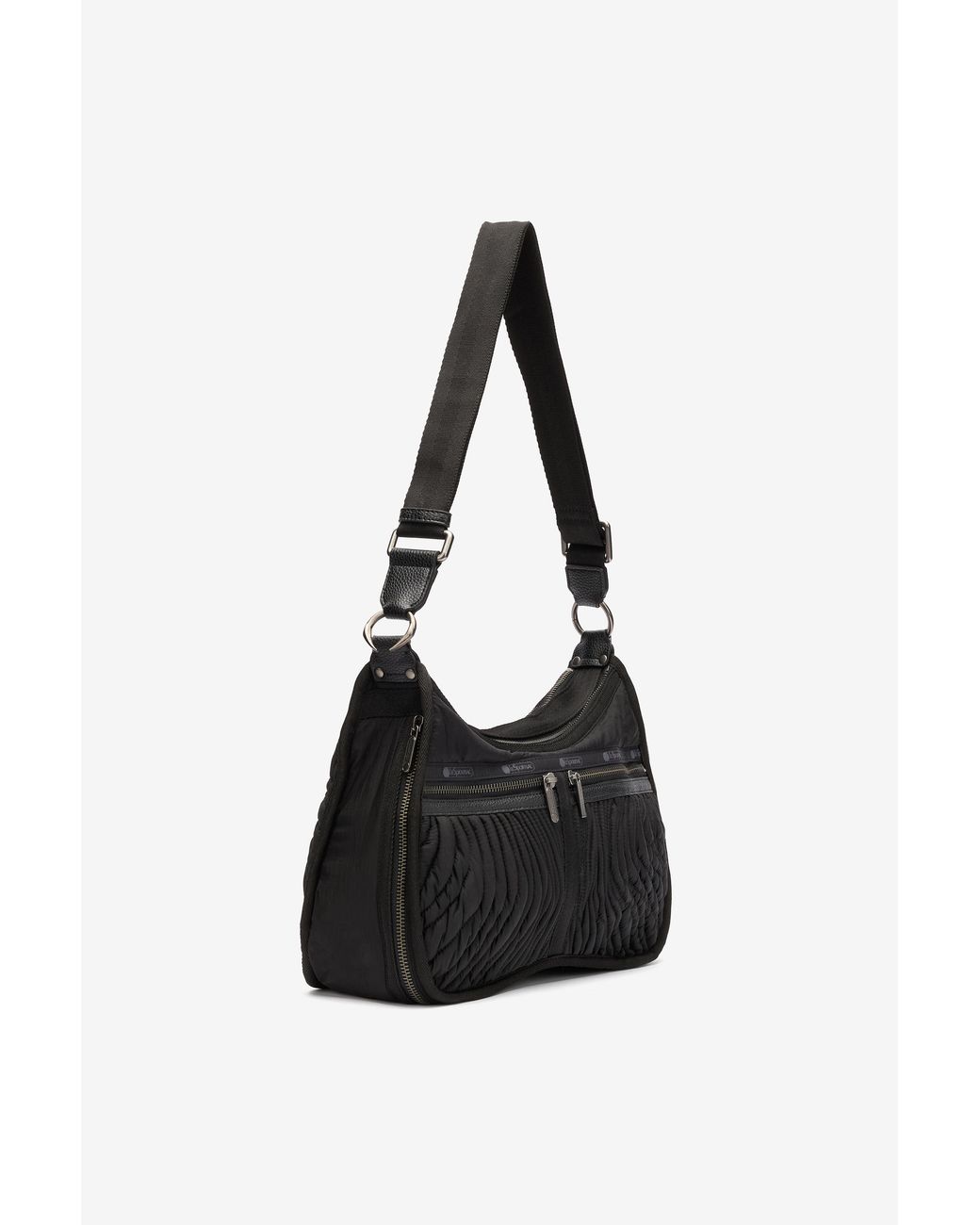 Roberto Cavalli Black Torino Matelasse Bag