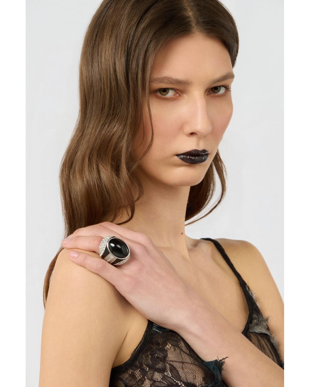 Roberto Cavalli Gray Ring