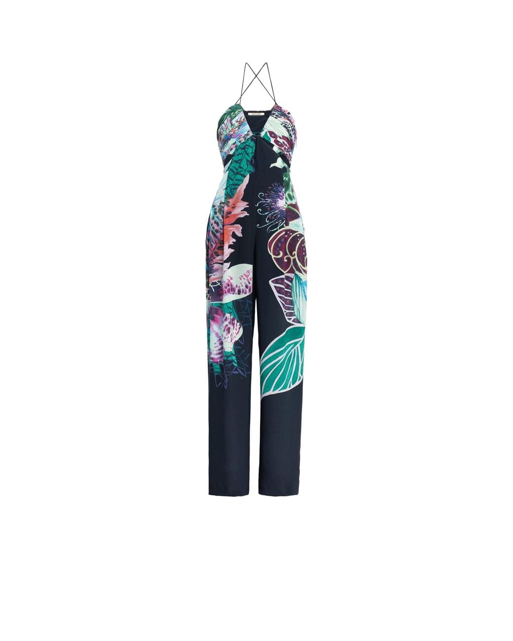 Roberto Cavalli Blue Jumpsuits