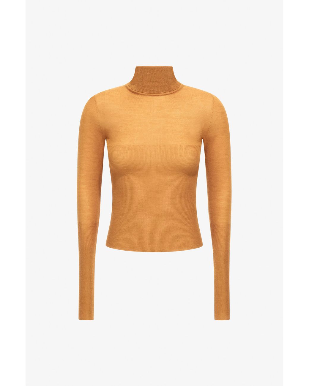 Roberto Cavalli White Fine Knit Turtleneck