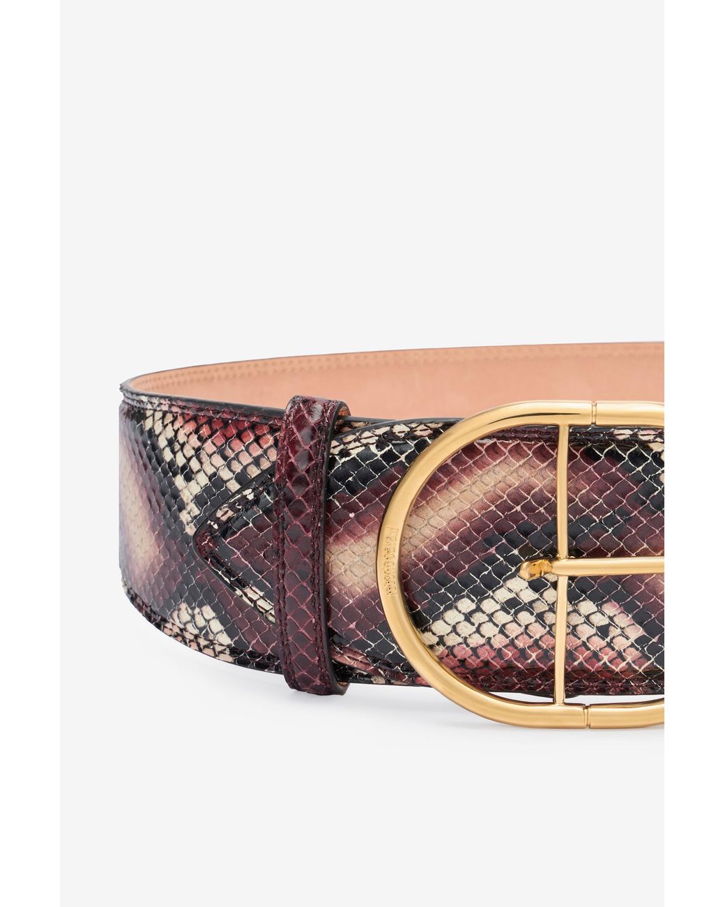 Roberto Cavalli Multicolor Shaped Belt
