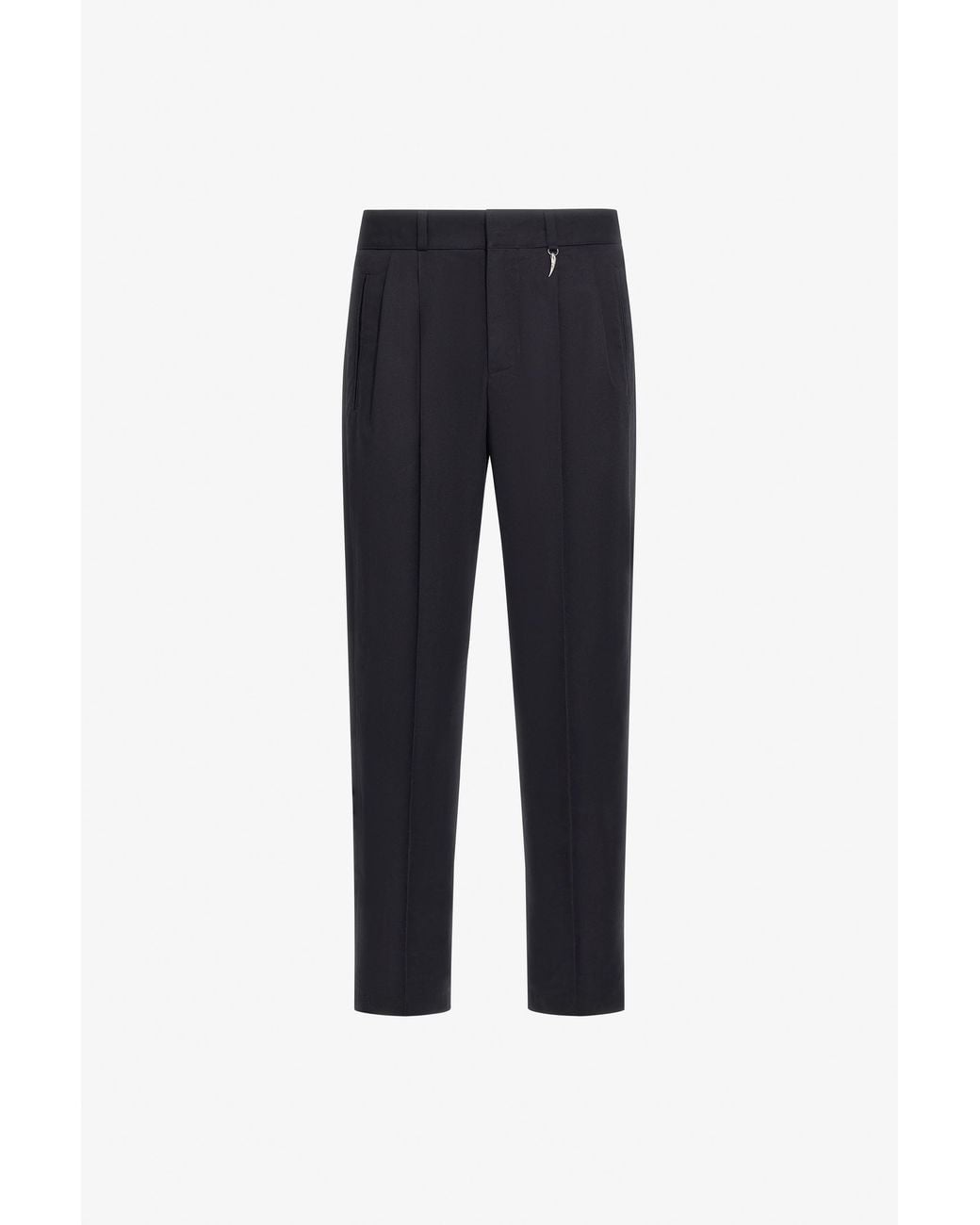 Roberto Cavalli Blue Pants With Fang Detail for men