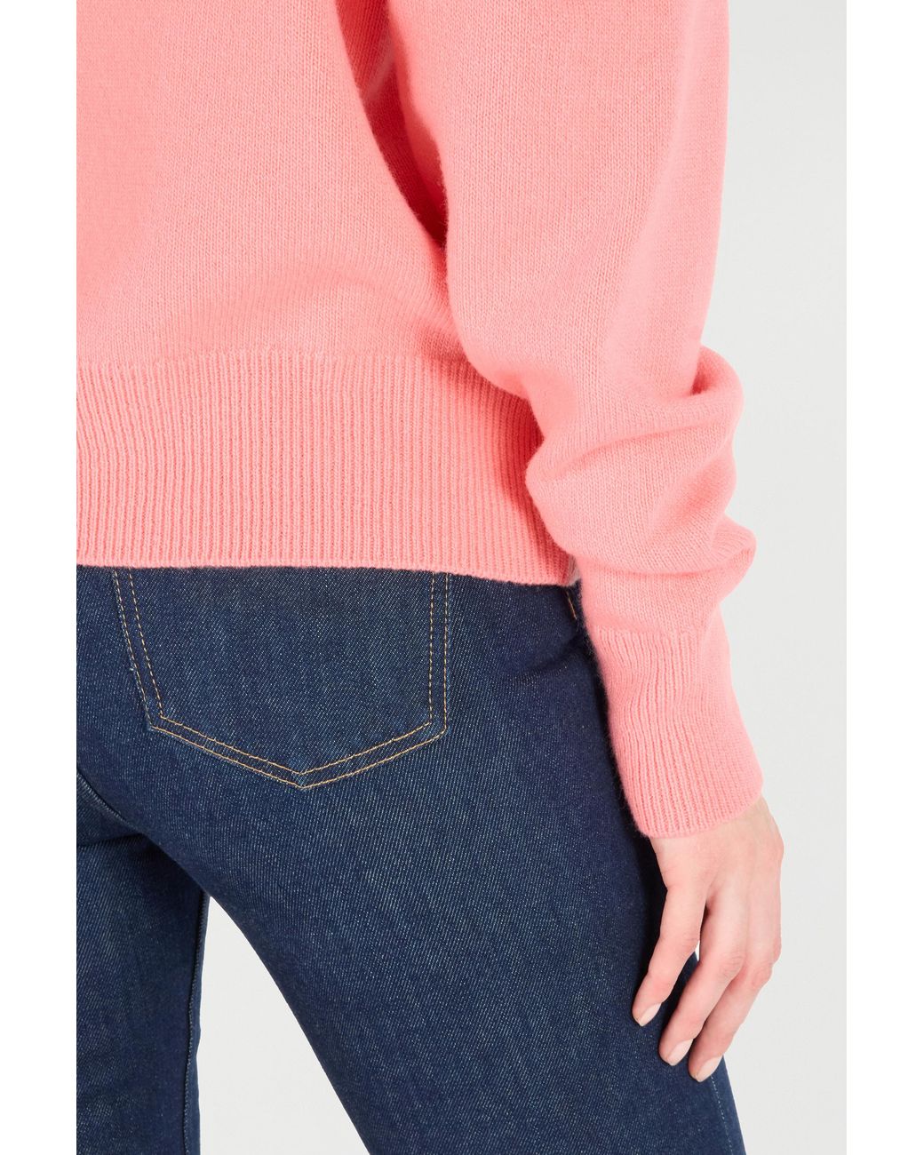 Roberto Cavalli Pink Cardigan With Mirror Snake Monogram