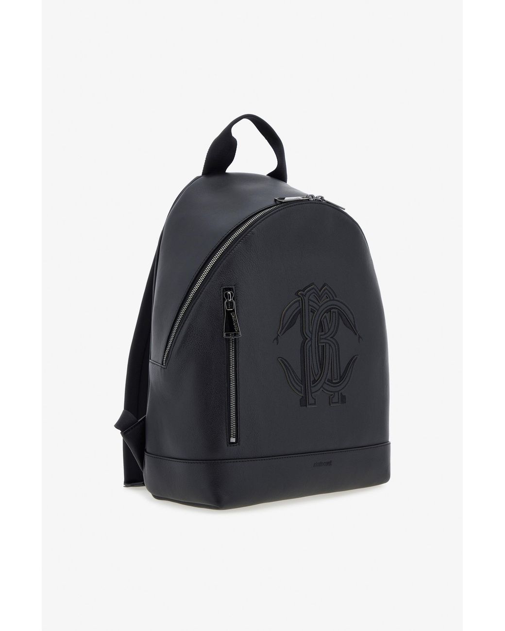 Roberto Cavalli Blue Rc Logo Backpack for men