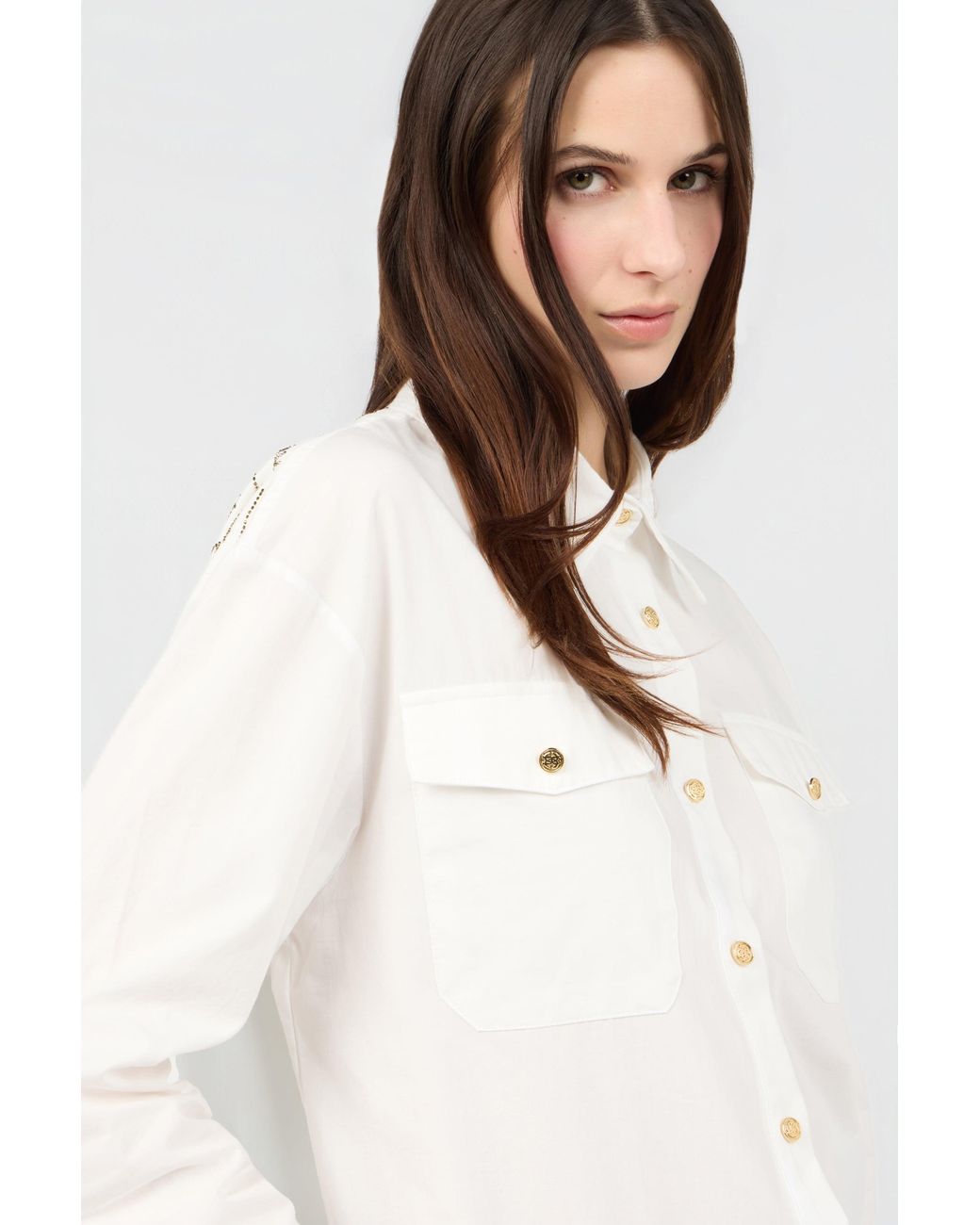 Roberto Cavalli White Shirt