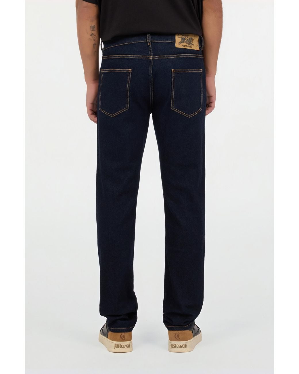 Roberto Cavalli Blue Skinny Fit Jeans for men