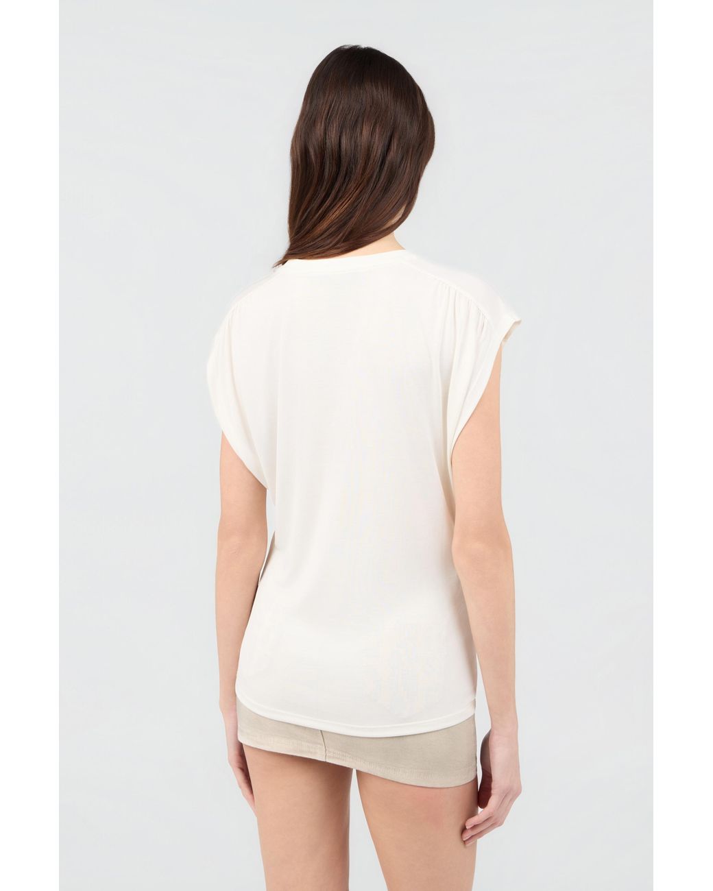 Roberto Cavalli White Ivory T-Shirt