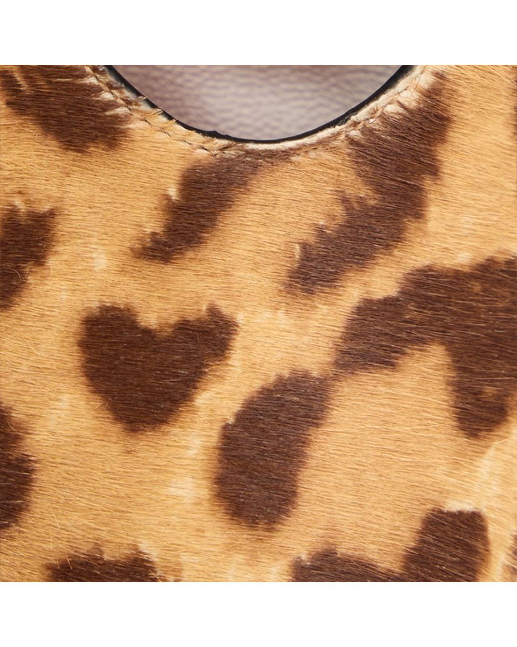 Roberto Cavalli Brown Hairy Leopard Skin Pumps