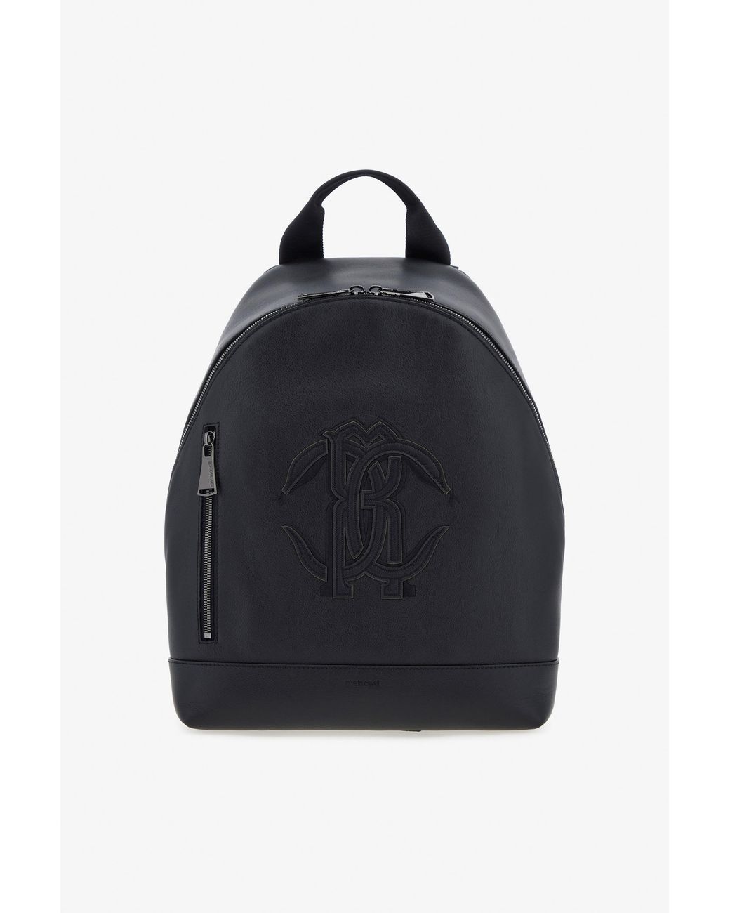 Roberto Cavalli Blue Rc Logo Backpack for men